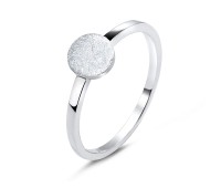 Silver Ring Matt Designed NSR-2784-B